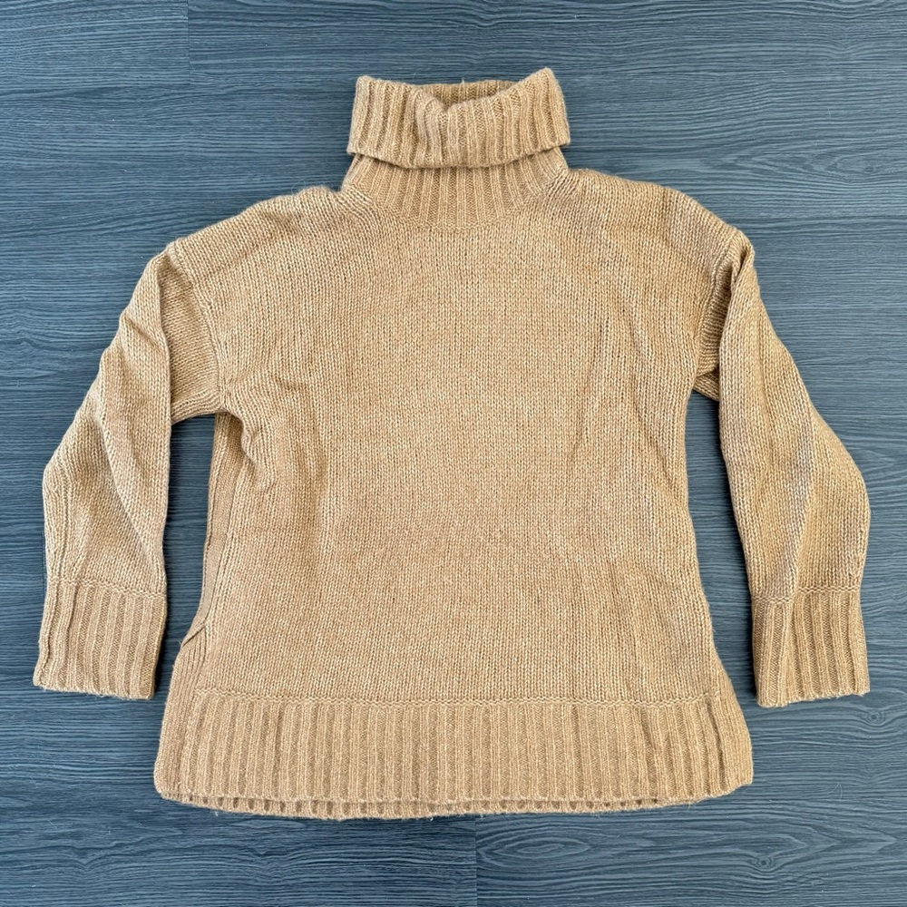 Everlane Heathered Chai Cloud Turtleneck - Picture 5 of 10